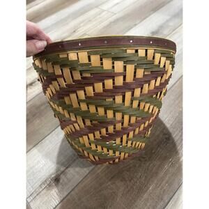 Longaberger Collector's Club Giving Basket 2006 USA‎ Aztec weave